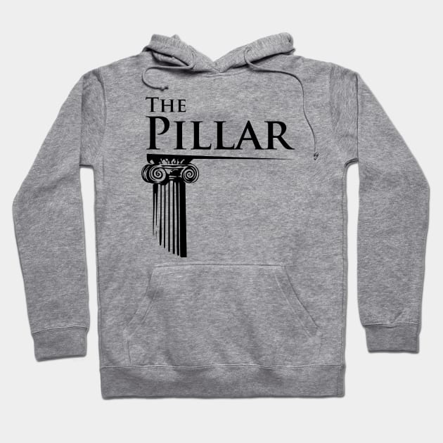 The Pillar (square logo) Hoodie by The Pillar